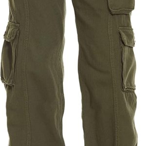 Women's Hiking  Pants Joggers Cotton Casual Military Army Combat Work Pants with 7 Pocket